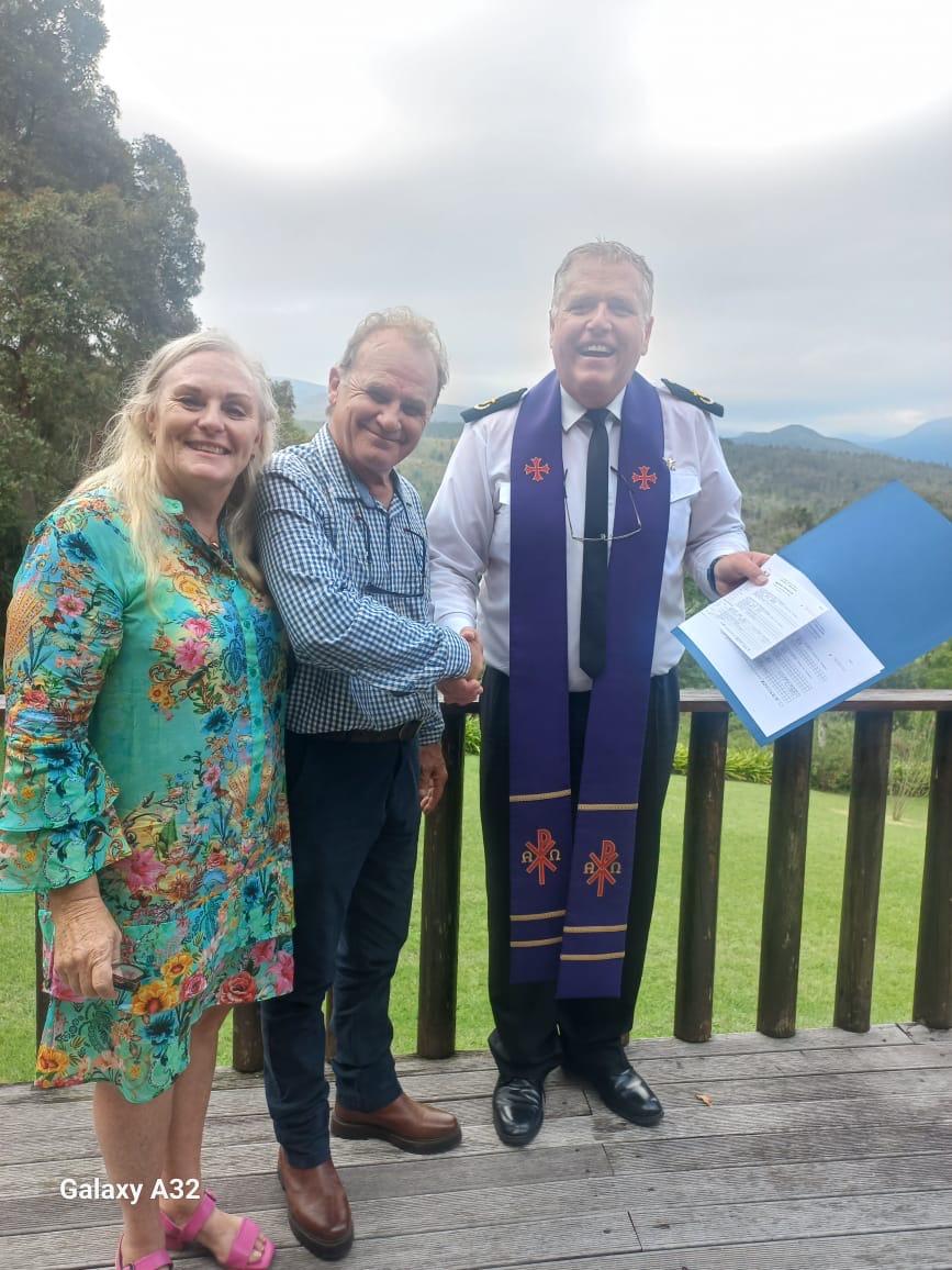 Wedding ceremony by Dr. Gerrit Rademeyer in Mogalakwena