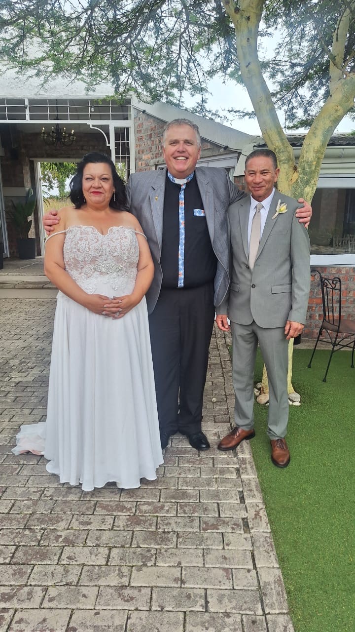Wedding ceremony by Dr. Gerrit Rademeyer in Mogalakwena