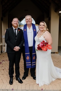 Wedding ceremony by Dr. Gerrit Rademeyer in Mogalakwena