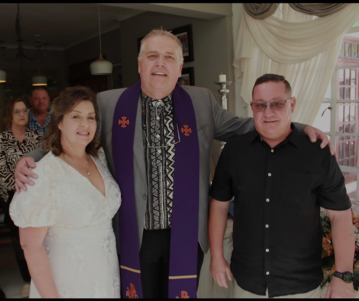 Wedding ceremony by Dr. Gerrit Rademeyer in Mogalakwena