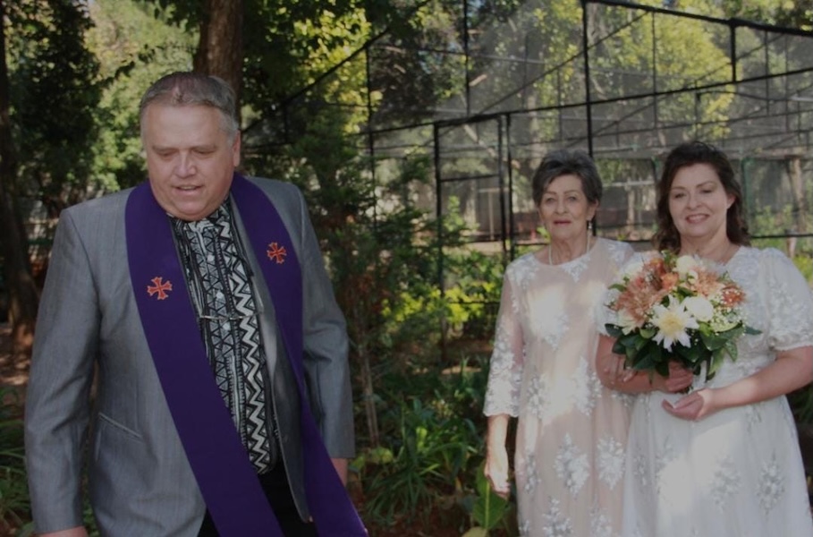 Wedding ceremony by Dr. Gerrit Rademeyer in Mogalakwena