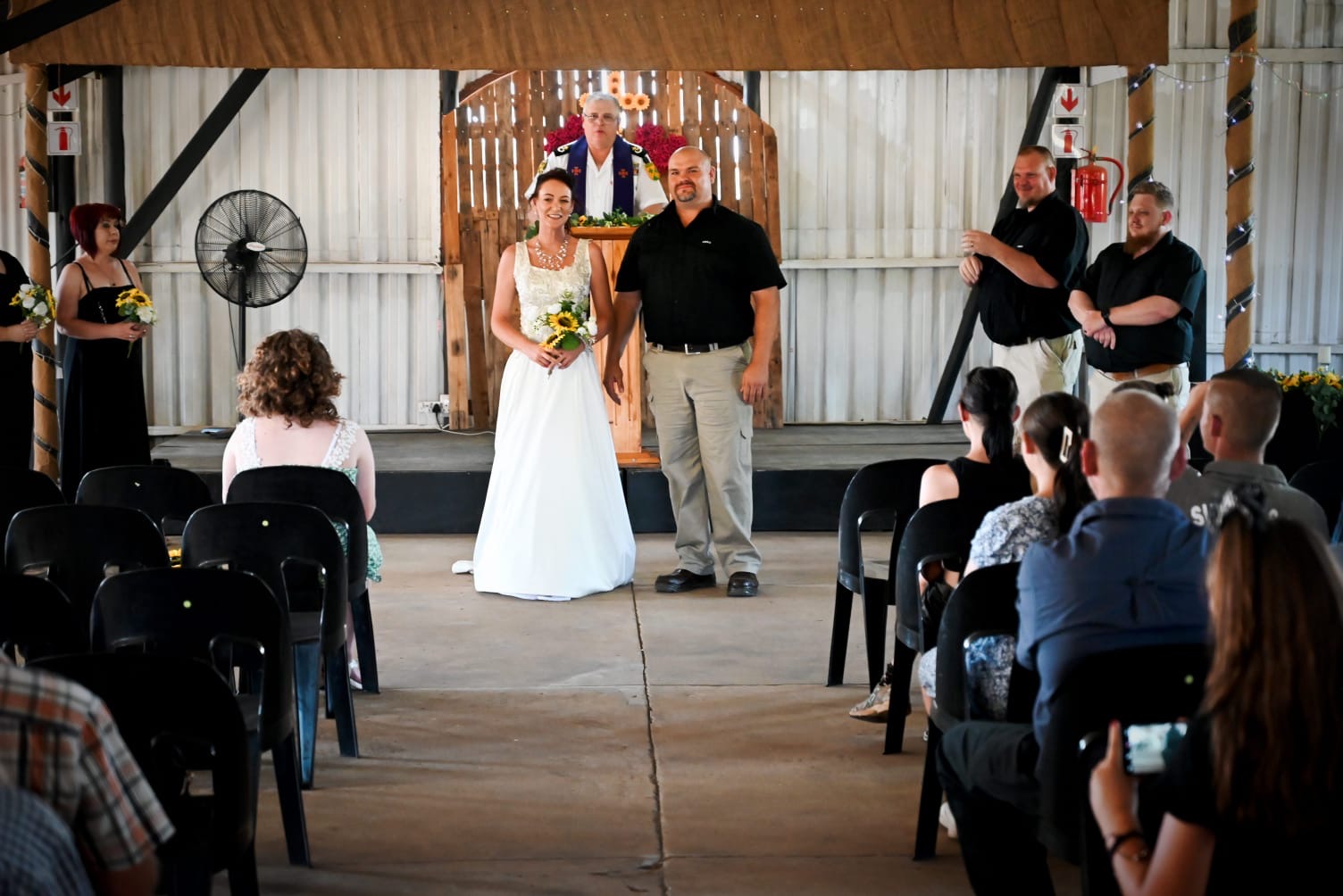 Wedding ceremony by Dr. Gerrit Rademeyer in Mogalakwena